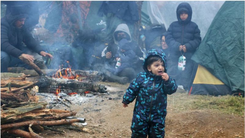 Среди мигрантов много детей, и их положение в скором времени может стать отчаянным